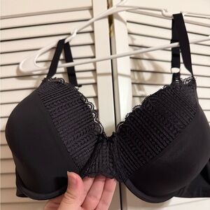 Black Maidenform Comfort Full Coverage Underwire Bra